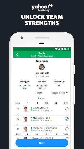 Yahoo Fantasy Sports: Football, Baseball & More screenshot 3