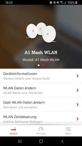 A1 WLAN Manager screenshot 2