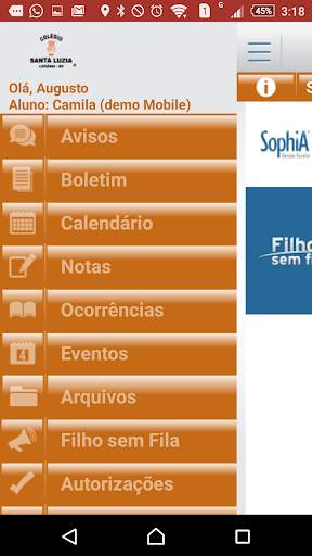 Colegio Santa Luzia Mobile screenshot 3