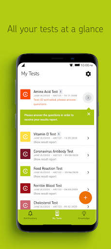 my cerascreen screenshot 1