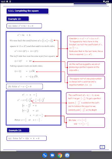 Algebra 1 Pure Math screenshot 12