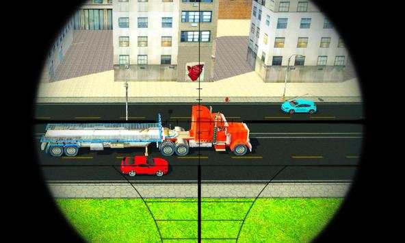 Real sniper traffic shooter 3D screenshot 4