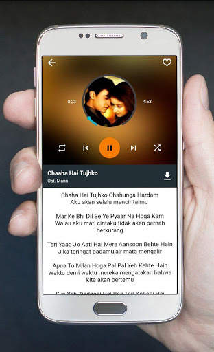 Lagu India Mann Amir Khan Offline screenshot 3