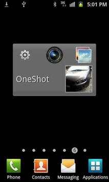 Oneshot Silent Camera Lite screenshot 1