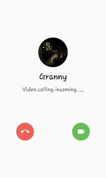 Creepy Granny Scary Horror Fake Call Simulation screenshot 4