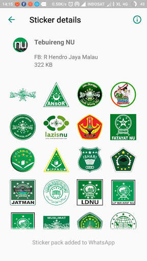 Sticker Tebuireng screenshot 5
