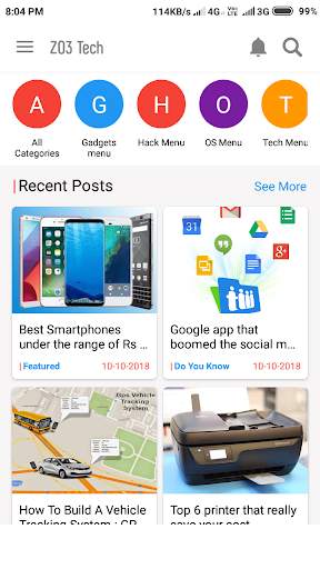 ZO3 Tech (Beta) - Latest Tech News,Tips & Tricks screenshot 3