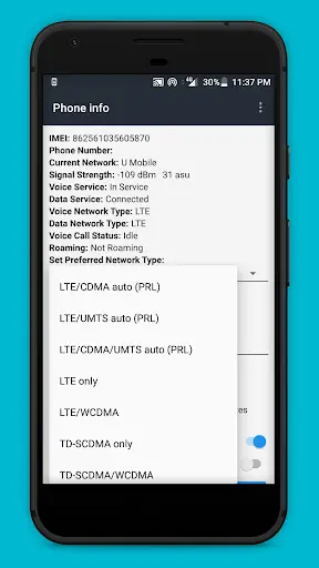 4G LTE Mode Switch screenshot 2