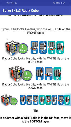 How To Solve a Cube 3×3×3 Step By Step screenshot 4