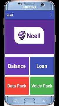 B-Cell Check Ncell Balance Buy Data Pack screenshot 3