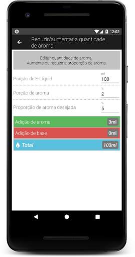 LiqCalc - Calculadora de E-Liquid screenshot 7