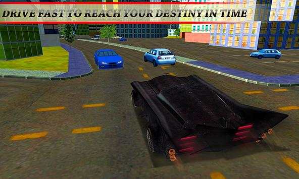 Bat Car Driving Simulator screenshot 5