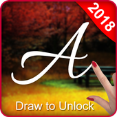 Letter Lock Screen - Gesture Lock Screen icon