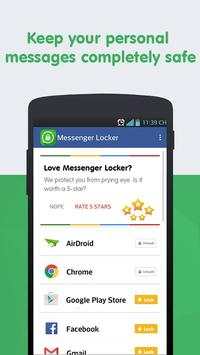 Messenger Locker screenshot 1