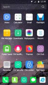 CM launcher-theme for iPhone screenshot 2