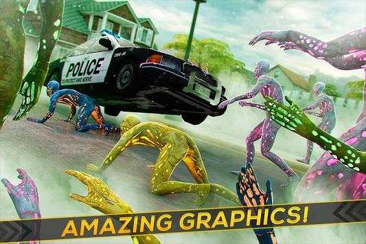 Zombie Serangan ke polisi! screenshot 2