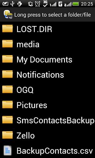 Drag Contacts (SIM Backup) screenshot 5