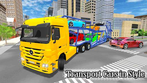 Car Transporter Trailer Truck screenshot 6
