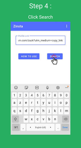 Zinsta - Profile Picture Viewer for Instagram screenshot 4