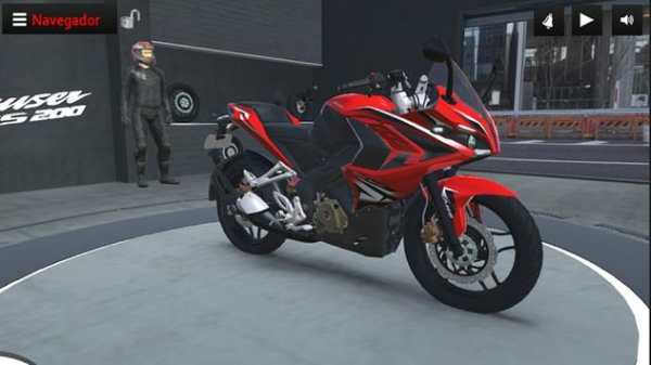 Bajaj Rouser App Interactiva screenshot 2