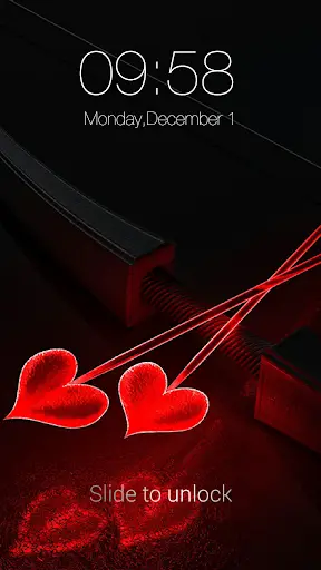 Love Keypad Lock Screen скриншот 2