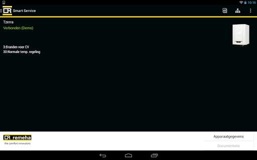 Remeha Smart Service Tool screenshot 1