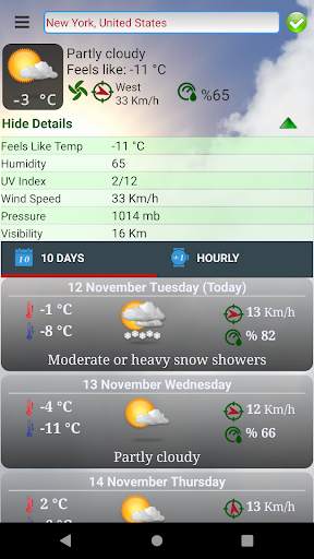 Closest Local Weather screenshot 2