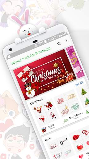 Sticker King - Daily New Pack For Whatsapp Sticker screenshot 1