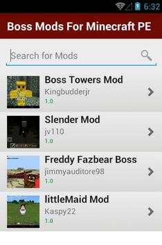 Boss Mods For Minecraft PE screenshot 2