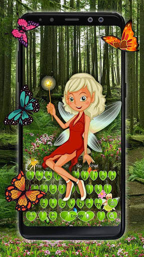 Magical Forest Keyboard Theme screenshot 2