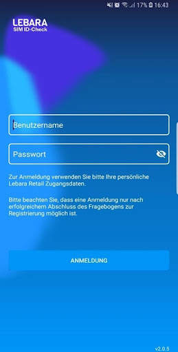 SIM ID-Check by Lebara Retail screenshot 1