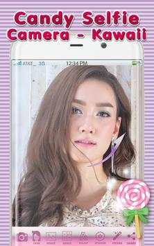 Selfie Camera - Kawaii Photo Editor Sticker 2 تصوير الشاشة