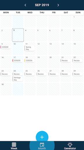 Tuks Timetable screenshot 1