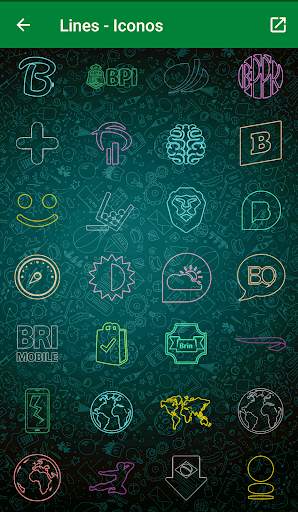 Color Lunes free - Icon Pack screenshot 2