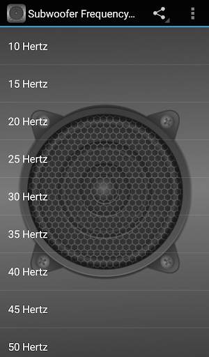Subwoofer Frequency Test screenshot 1