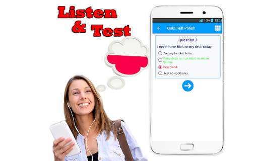 Learn Polish Offline screenshot 5