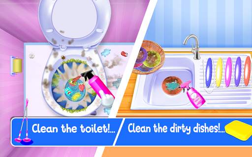 Clean Up - Cleaning Girls Games स्क्रीनशॉट 17
