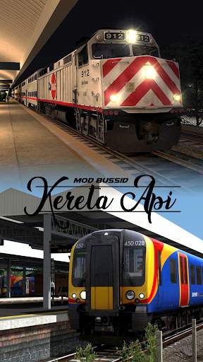 Mod Bussid Kereta Api screenshot 1