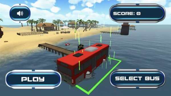 Floating Coach Bus : Public Transport screenshot 1