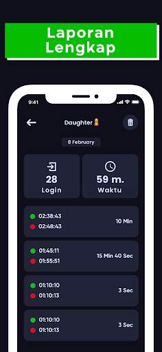 logify Pelacak waktu online screenshot 3