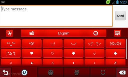 Tastiera rosa rossa 2022 screenshot 6