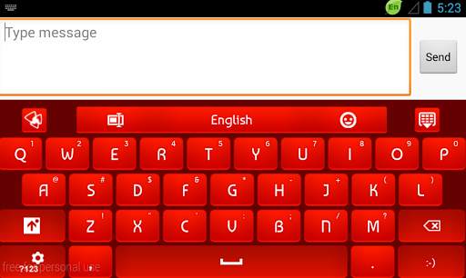 Tastiera rosa rossa 2022 screenshot 3