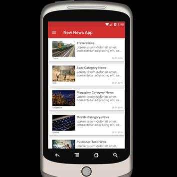 New News Android App स्क्रीनशॉट 2