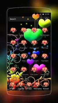 Colorful Hearts Theme screenshot 2