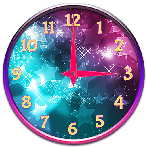 Glitter Clock icon
