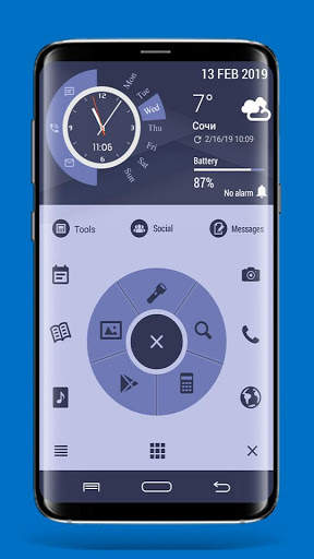 Тема FlatUI для Total Launcher screenshot 2