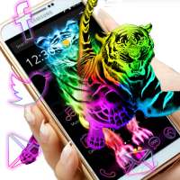 Tigers Neon Color Themes on 9Apps