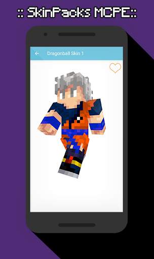 SkinPacks Dragonball for Minecraft screenshot 3