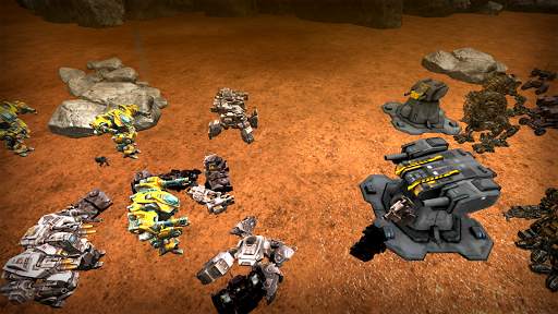 バトルシミュレーター：戦闘ロボット screenshot 2