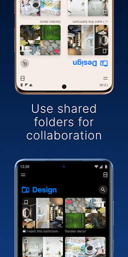 Family Notes Photo Organizer, shared folders screenshot 3